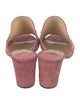 Jimmy Choo Suede Studded Accents Slides