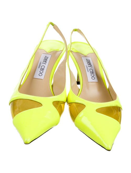 Jimmy Choo Patent Leather Slingback Pumps