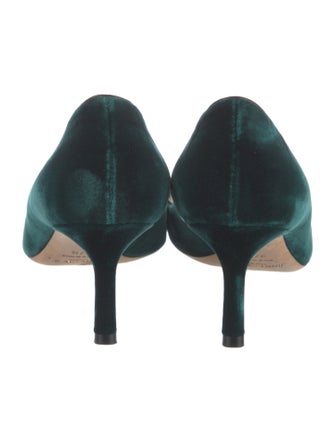 Jimmy Choo Velvet Pumps