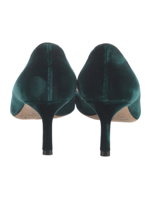 Jimmy Choo Velvet Pumps