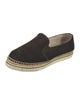 Jimmy Choo Suede Whipstitch Trim Espadrille Sneakers
