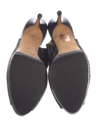 Jimmy Choo Glitter Slingback Sandals