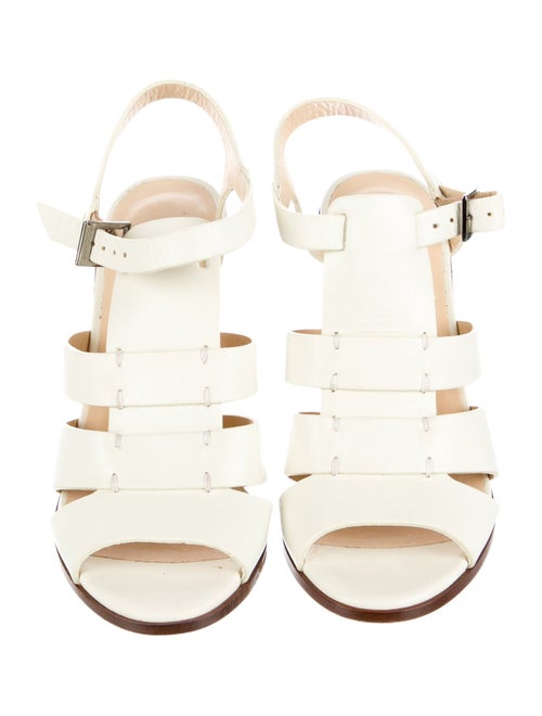 Jimmy Choo Leather Slingback Sandals