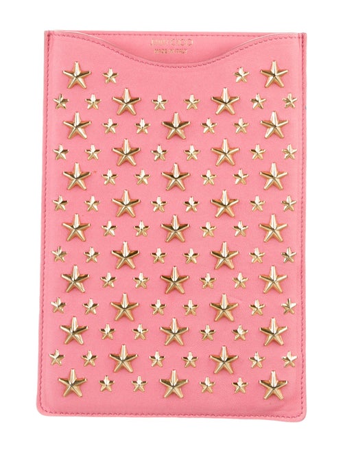 Jimmy Choo Leather Studded Pouch