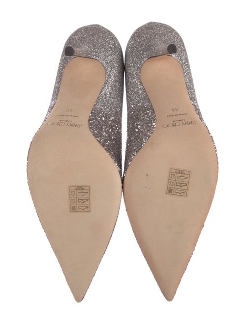 Jimmy Choo Glitter Glitter Accents Pumps