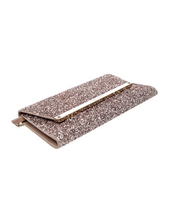 Jimmy Choo Glitter Clutch