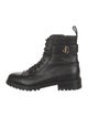 Jimmy Choo Leather Combat Boots