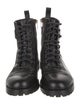 Jimmy Choo Leather Combat Boots
