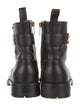 Jimmy Choo Leather Combat Boots