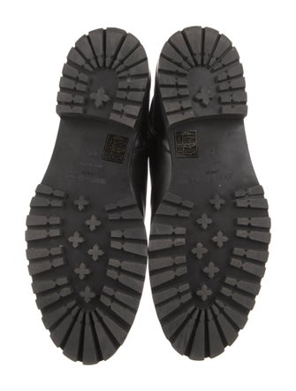 Jimmy Choo Leather Combat Boots