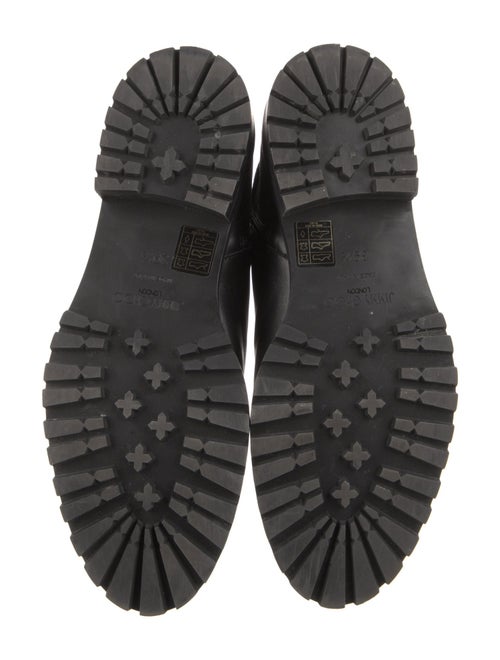 Jimmy Choo Leather Combat Boots