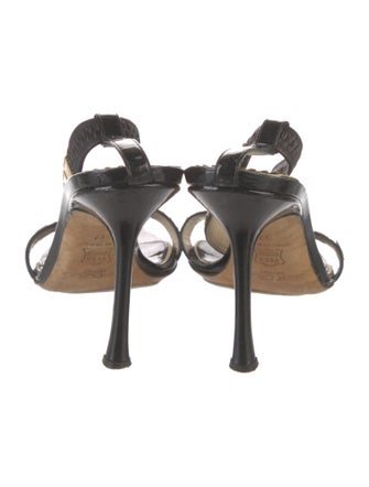 Jimmy Choo Patent Leather Sandals