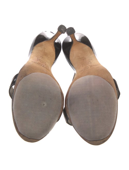 Jimmy Choo Patent Leather Sandals