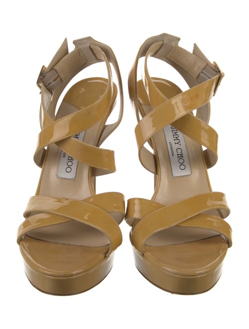 Jimmy Choo Patent Leather Sandals