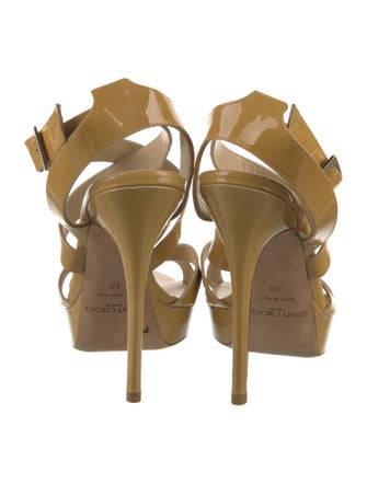Jimmy Choo Patent Leather Sandals
