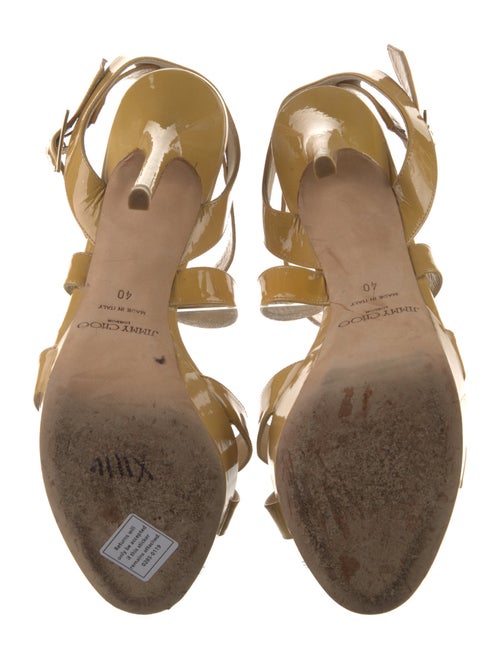 Jimmy Choo Patent Leather Sandals