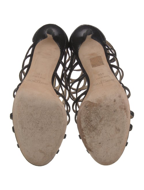 Jimmy Choo Leather Gladiator Sandals