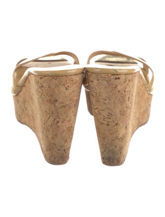 Jimmy Choo Patent Leather Slides