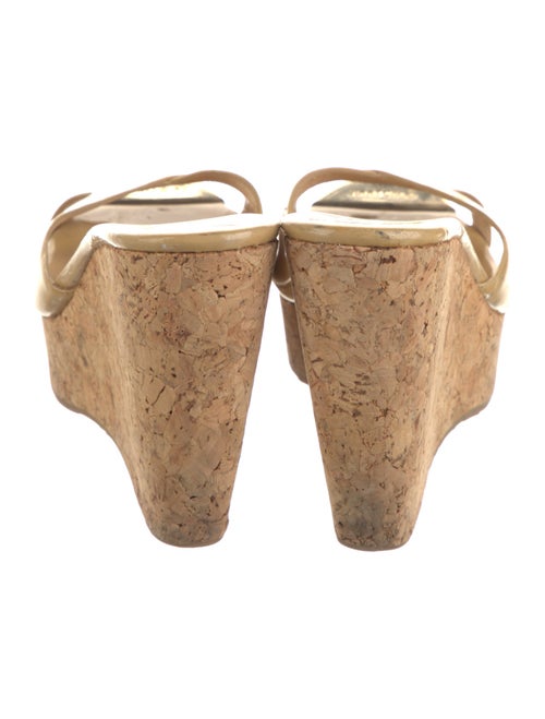 Jimmy Choo Patent Leather Slides