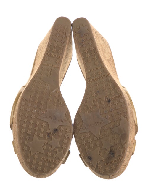 Jimmy Choo Patent Leather Slides