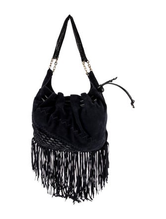 Jimmy Choo Suede Shoulder Bag