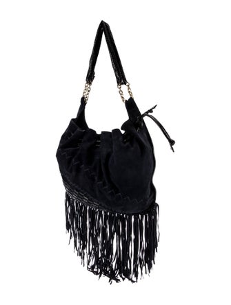 Jimmy Choo Suede Shoulder Bag