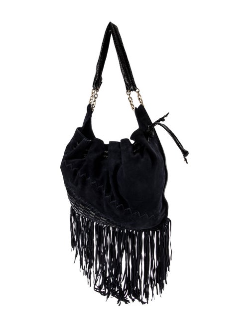 Jimmy Choo Suede Shoulder Bag