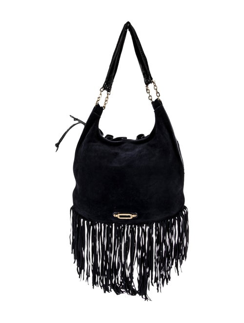 Jimmy Choo Suede Shoulder Bag