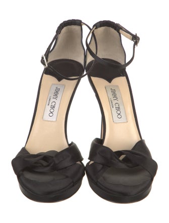 Jimmy Choo Satin Sandals