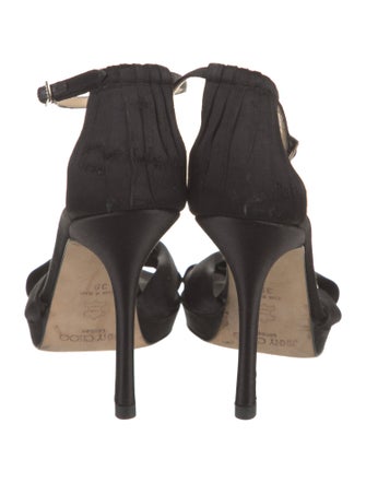 Jimmy Choo Satin Sandals