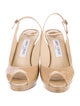 Jimmy Choo Patent Leather Slingback Pumps