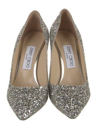 Jimmy Choo Glitter Pumps