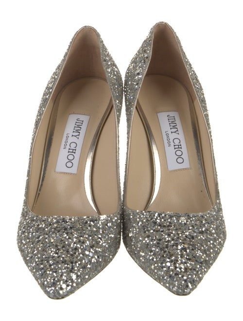 Jimmy Choo Glitter Pumps