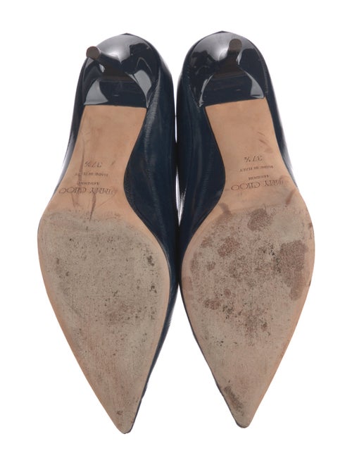 Jimmy Choo Leather Printed Pumps