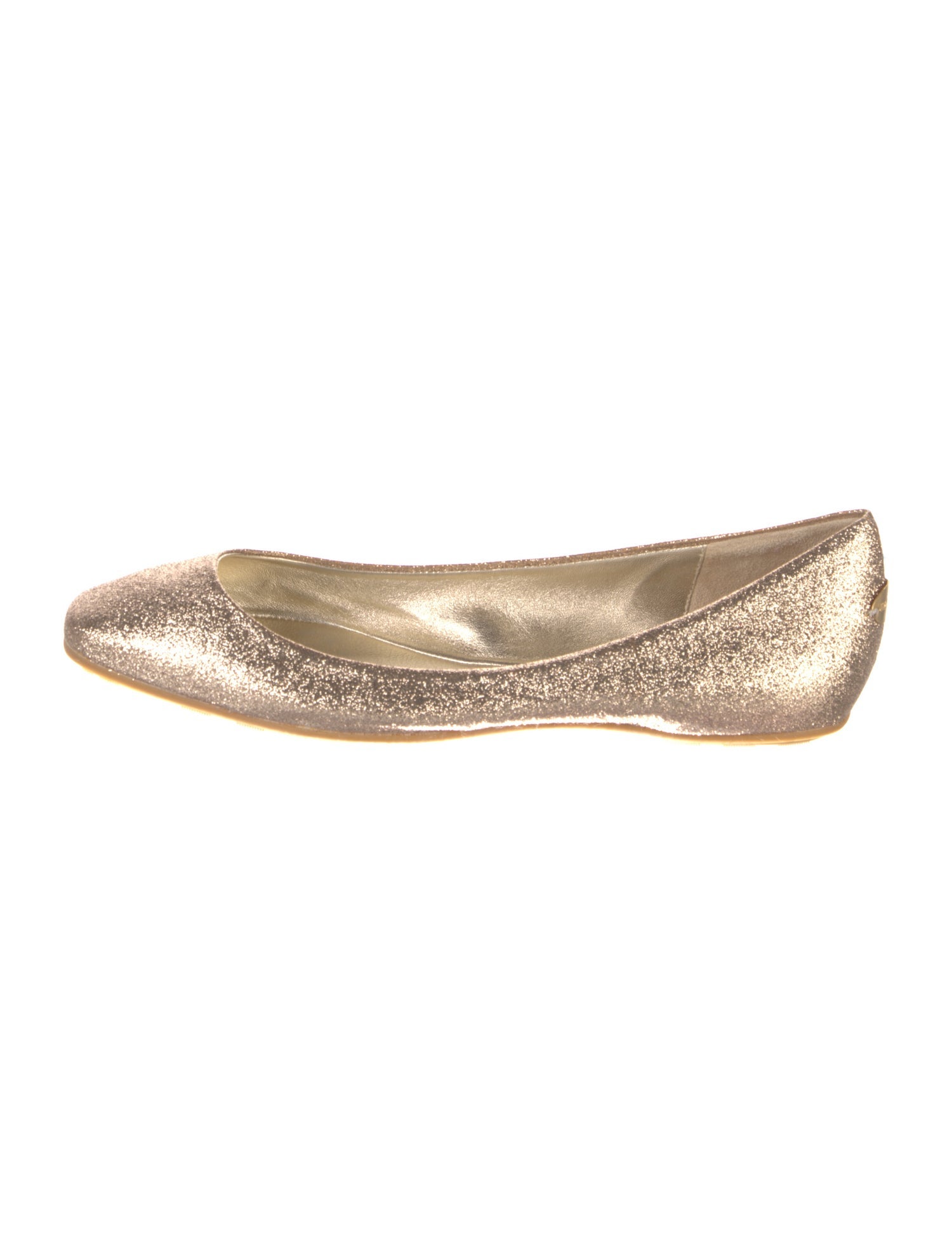 Jimmy Choo Glitter Glitter Accents Ballet Flats
