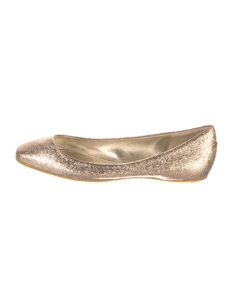 Jimmy Choo Glitter Glitter Accents Ballet Flats