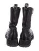 Jimmy Choo Leather Moto Boots