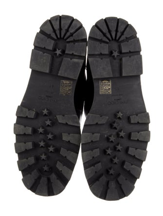 Jimmy Choo Leather Moto Boots