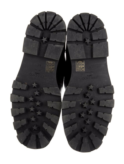 Jimmy Choo Leather Moto Boots