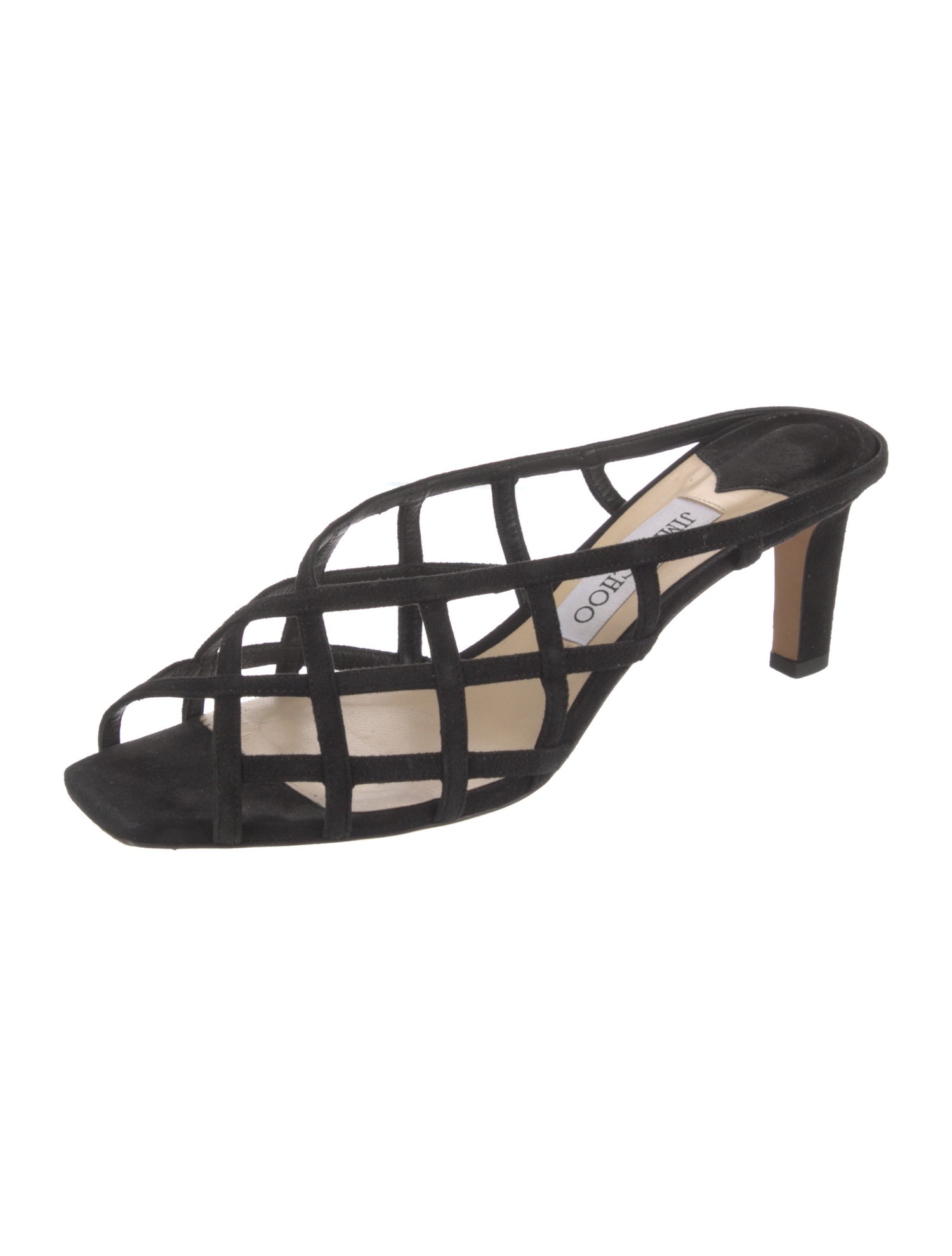 Jimmy Choo Suede Slides