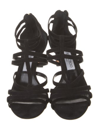 Jimmy Choo Suede Gladiator Sandals