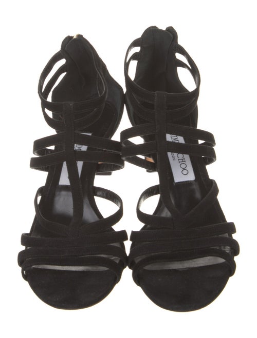 Jimmy Choo Suede Gladiator Sandals