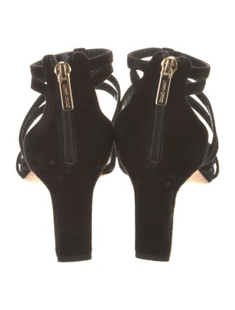 Jimmy Choo Suede Gladiator Sandals