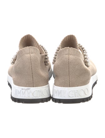 Jimmy Choo Crystal Embellishments Sneakers