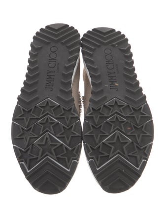 Jimmy Choo Crystal Embellishments Sneakers
