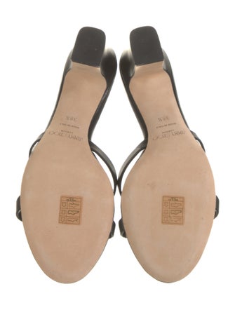 Jimmy Choo Leather Slides