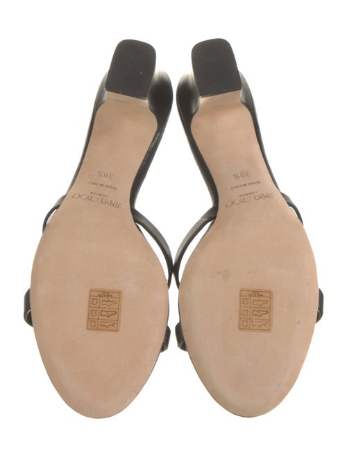 Jimmy Choo Leather Slides