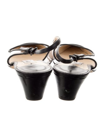 Jimmy Choo Leather Slingback Pumps