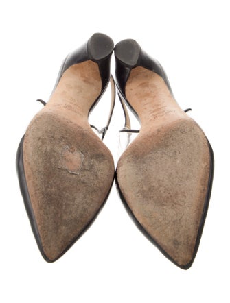 Jimmy Choo Leather Slingback Pumps