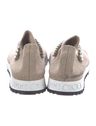 Jimmy Choo Glitter Accents Sneakers